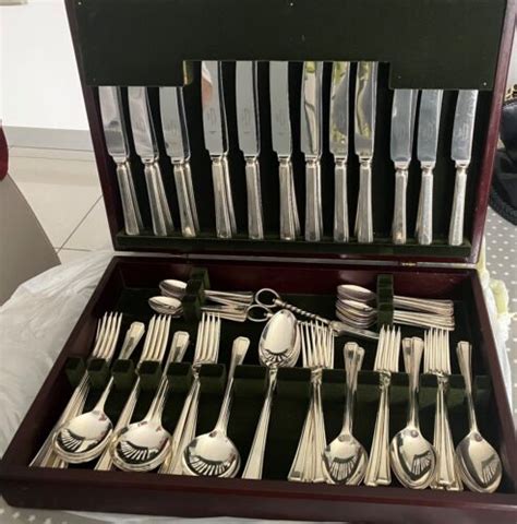 sheffield 4 piece stainless steel cutlery set england green box|sheffield stainless steel cutlery.